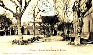 Nemours - Caserne des Zouaves - 1905